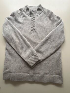 Men's Bogner Gray Cashmere Sweater